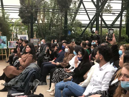 Leyla Əliyevanın təşəbbüsü ilə Moskvada “Xarıbülbül” rəsm sərgisi açılıb