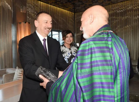 ​İlham Əliyevin adından III Qlobal Bakı Forumunun iştirakçılarına ziyafət verilib - FOTO