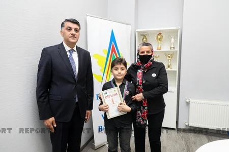 Şəhid İlkin Məmmədzadənin xatirəsinə beynəlxalq turnirin mükafatlandırma mərasimi olub - VİDEO