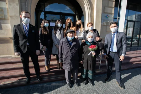 Bakıda 87 yaşlı kişi və 78 yaşlı qadın ailə qurub