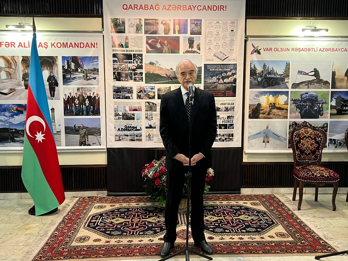 Moskvada Vətən müharibəsi şəhidlərinin xatirəsi yad edilib