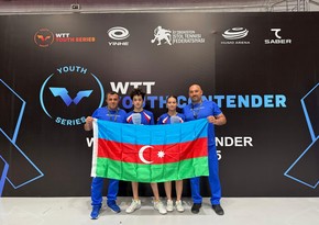 Azerbaijan's table tennis players win bronze in Uzbekistan