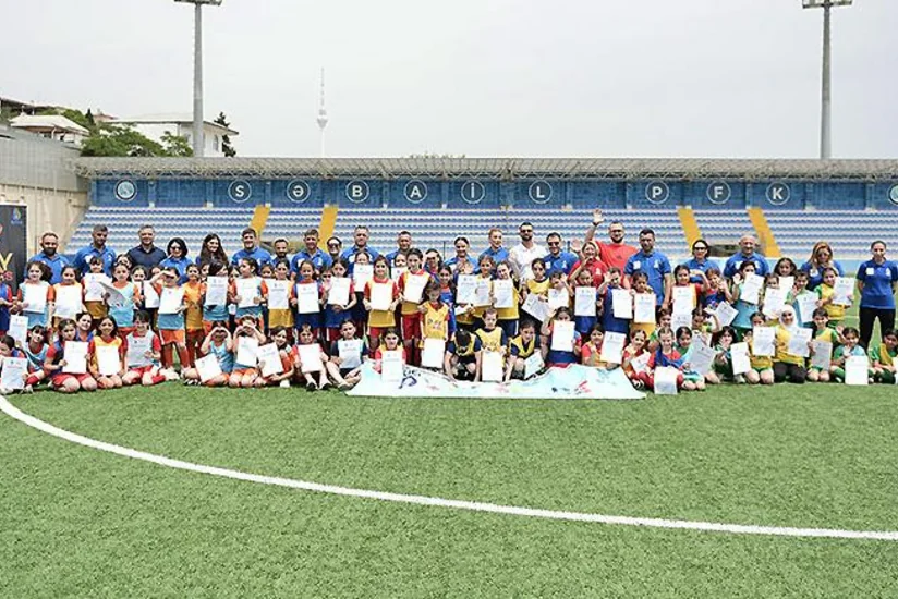UEFA-nın dəstəyi ilə Bakıda  futbol festivalı keçirilib