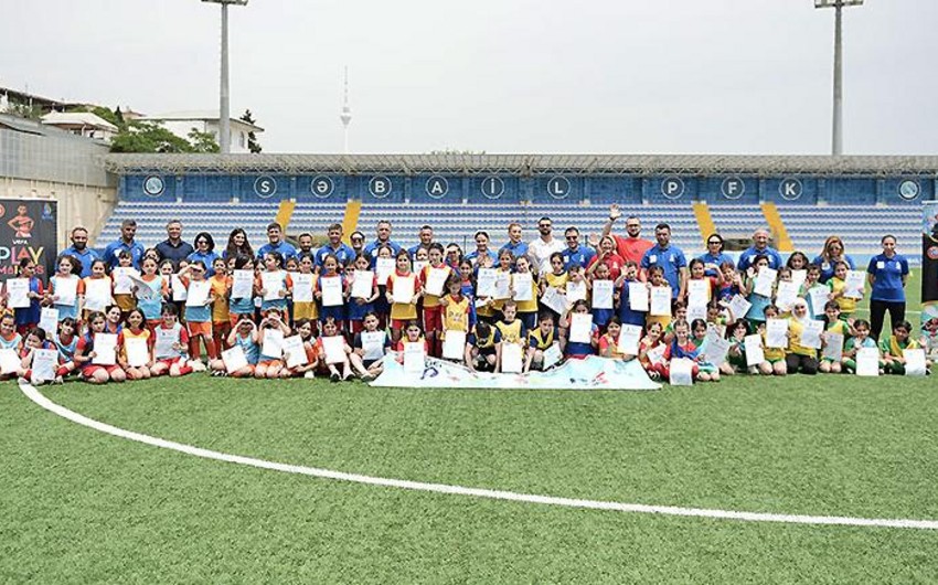UEFA-nın dəstəyi ilə Bakıda  futbol festivalı keçirilib