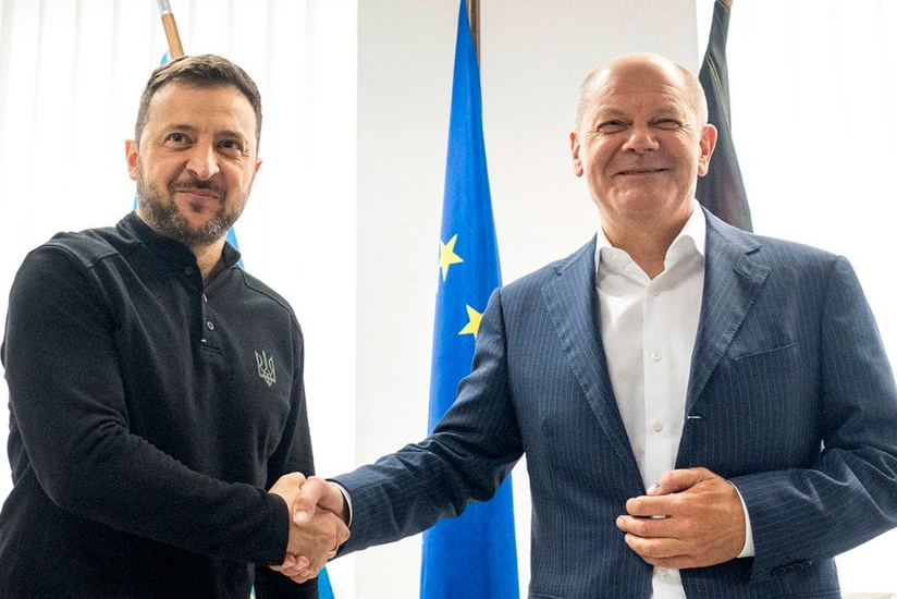 Zelenski Şolts ilə birgə silah istehsalını müzakirə edib – YENİLƏNİB