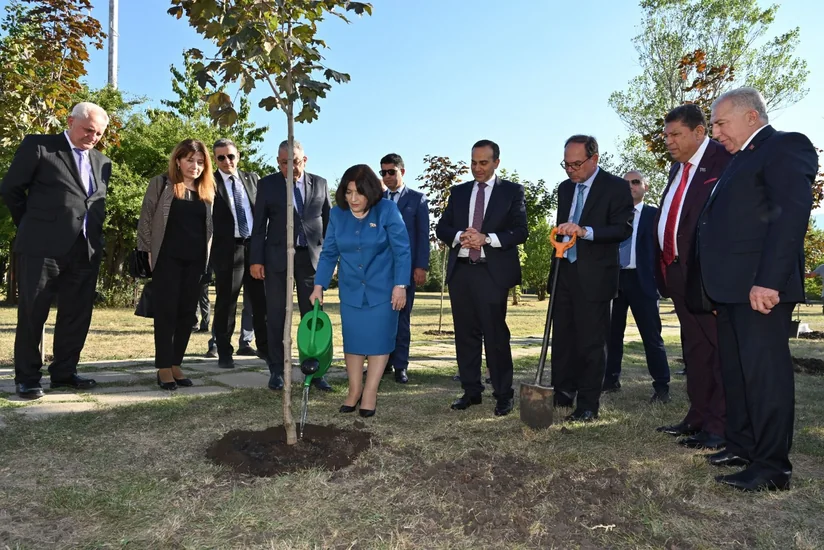 Azerbaijani parliamentary delegation participates in tree planting action in Bulgaria to honour centenary of National Leader Heydar Aliyev