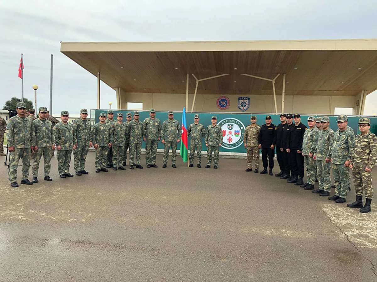 Azərbaycan, Türkiyə və Gürcüstan hərbi qulluqçularının komanda-qərargah təlimi başlayıb