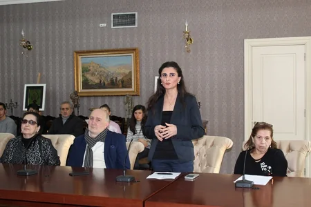 Gürcüstan Azərbaycanlılarının İnteqrasiya Mərkəzi İlya Çavçavadzeyə həsr olunan tədbir keçirib