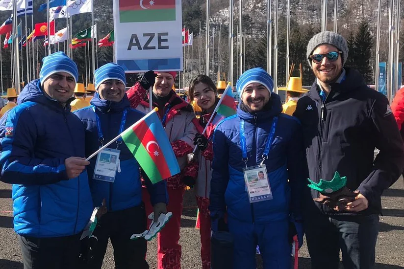 В Олимпийской деревне поднят флаг Азербайджана