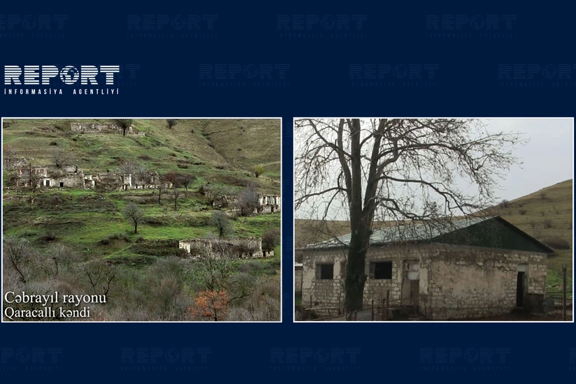 Recordings from liberated Garajalli village of Jabrayil