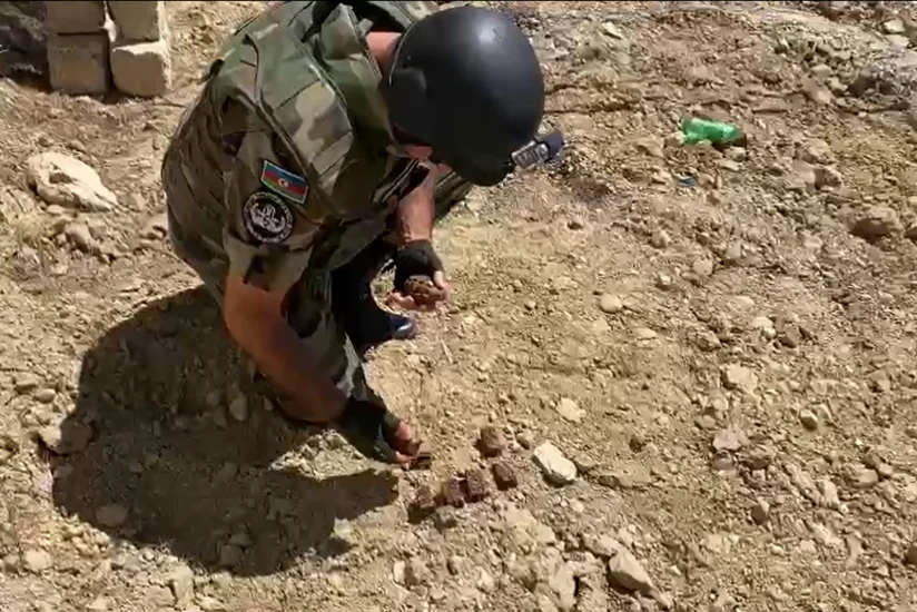 Bakıda hərbi sursat aşkarlanıb