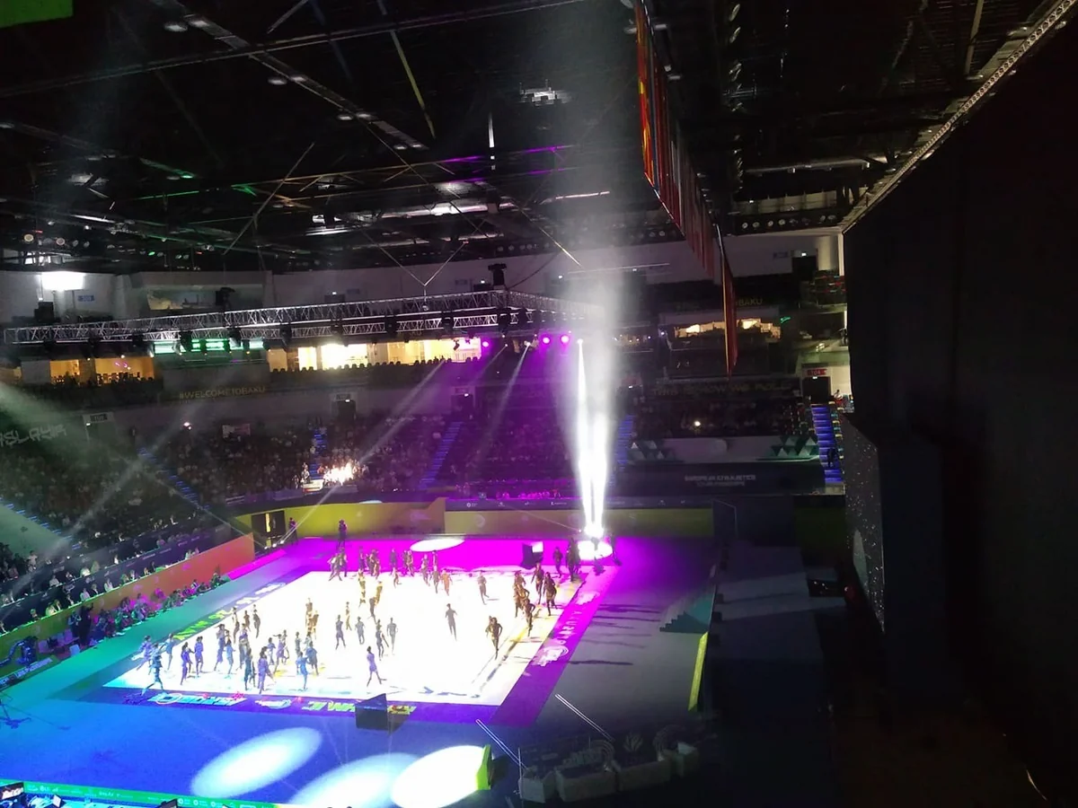 Bakıda bədii gimnastika üzrə Avropa çempionatının açılış mərasimi keçirilib