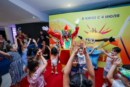 В CineMastercard состоялся детский праздник с показом мультфильма Гадкий Я 4