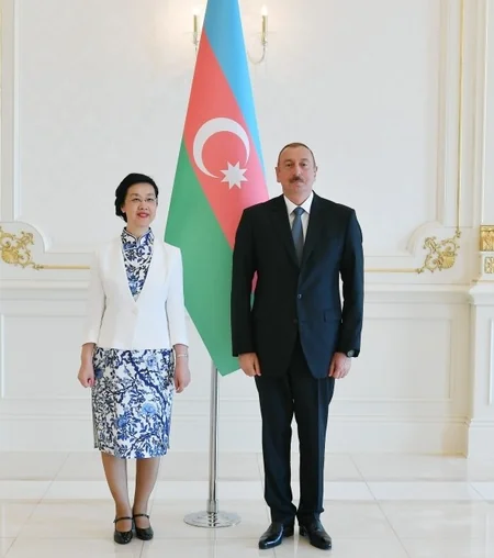 Azərbaycan Prezidenti Çinin yeni səfirinin etimadnaməsini qəbul edib - YENİLƏNİB