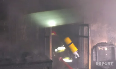 Lənkəranda yanğın olub, xəsarət alan var - FOTO