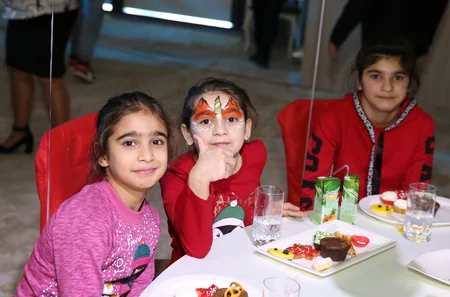 Heydər Əliyev Fondu uşaqlar üçün bayram şənliyi təşkil edib