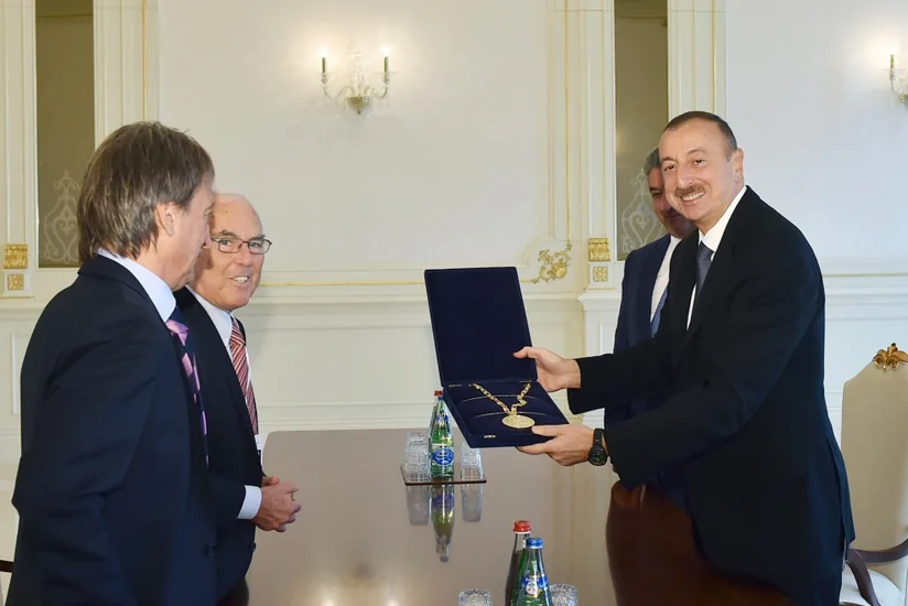 Azərbaycan Prezidentinə Beynəlxalq “Fair Play” Komitəsinin xüsusi medalı təqdim olunub