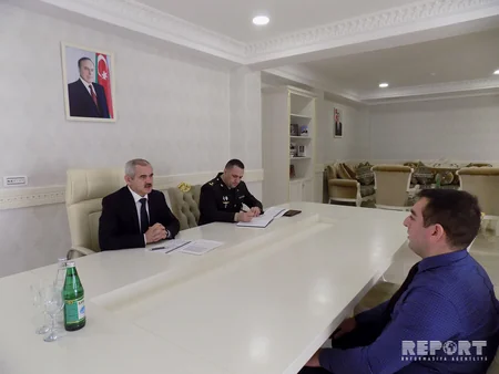 Arzu Rəhimov Cəlilabadda vətəndaşları qəbul edib - FOTO