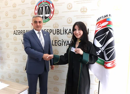 Azərbaycanda dörd vəkilə töhmət verilib, altı vəkilə isə xəbərdarlıq olunub