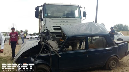 Lənkəranda ağır yol qəzası baş verib, iki nəfər ölüb - FOTO - YENİLƏNİB