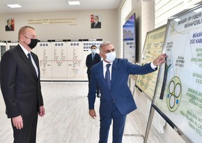 İlham Əliyev Bakıda “Buzovna-1” yarımstansiyasının açılışında iştirak edib