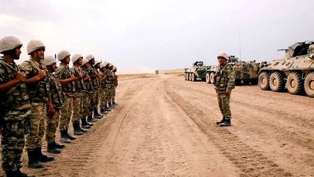 Azərbaycan qoşunlarının yerdəyişməsi və qüvvələrin ehtiyat atəş mövqelərinə çıxarılması icra olunub - VİDEO