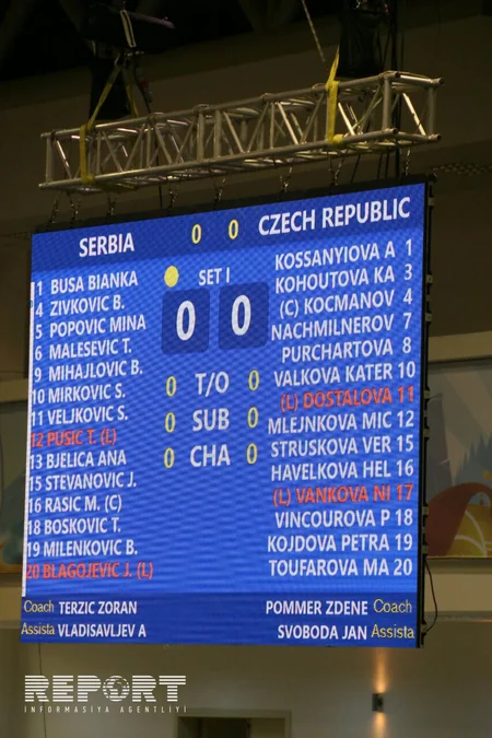 Прошли еще две встречи чемпионата Европы по волейболу среди женщин