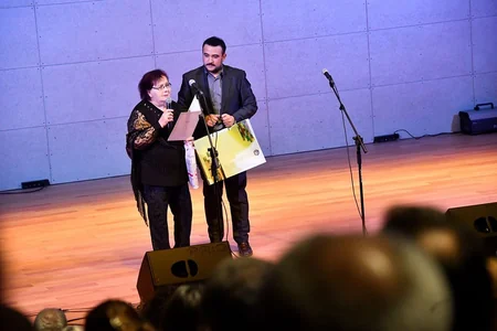 Tbilisidə Azərbaycandakı Gürcü Dram Teatrının 40 illiyi qeyd olunub - FOTO