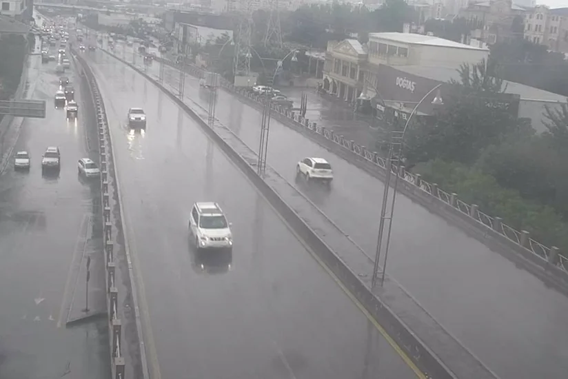 Bakının iki əsas magistralında sürətin maksimal həddi azaldılıb