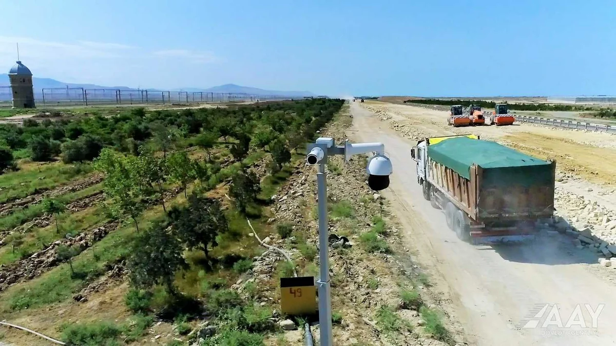 Füzuli-Şuşa və Füzuli-Ağdam avtomobil yollarında Mobil Müşahidə Sistemləri quraşdırılıb