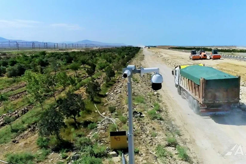 Füzuli-Şuşa və Füzuli-Ağdam avtomobil yollarında Mobil Müşahidə Sistemləri quraşdırılıb