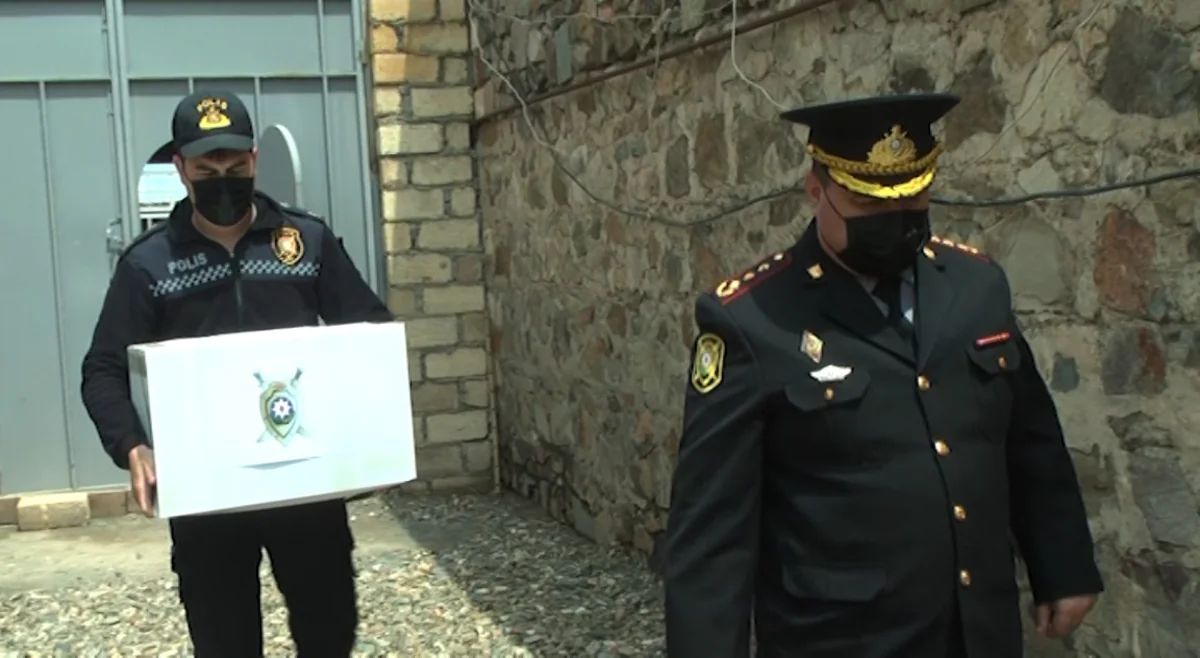 Gəncədə şəhid ailələri bayram münasibəti ilə ziyarət olundu