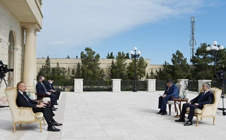 Prezident Özbəkistanın yeni səfirinin etimadnaməsini qəbul edib