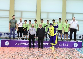 14 yaşadək voleybolçular arasında Azərbaycan çempionatına yekun vurulub