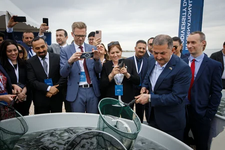 50,000 sturgeon released into the Caspian Sea by Azerbaijan fish farm to mark International Day for Biological Diversity