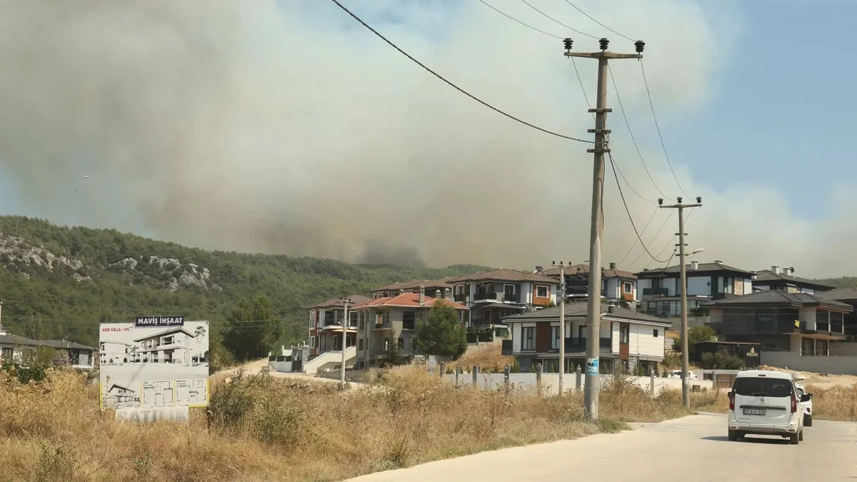 Türkiyədə eyni vaxtda daha iki meşə yanğını baş verib