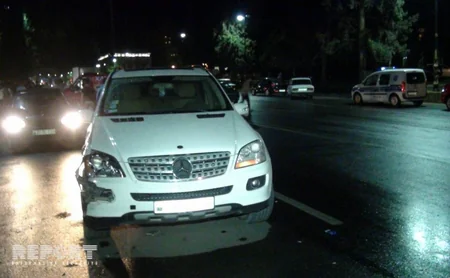 Gəncədə yol qəzası nəticəsində iki uşaq xəsarət alıb - FOTO