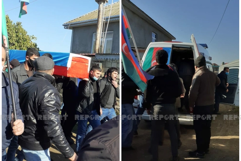 Cəlilabadda şəhid əsgər dəfn edilib