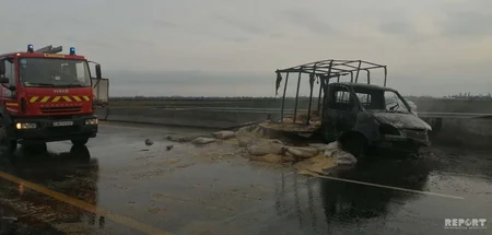 Lənkəranda yol qəzasında sürücü yanaraq ölüb - FOTO - YENİLƏNİB - VİDEO