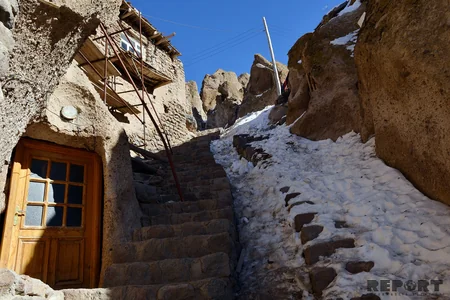 People living in rocky place