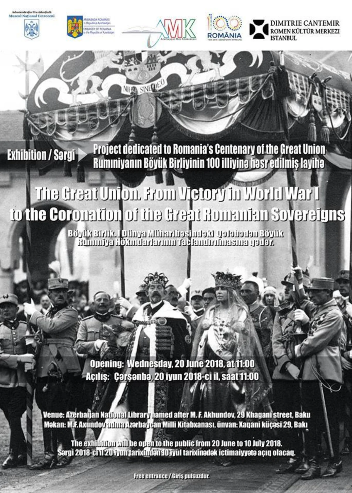 Exhibition dedicated to Centenary of Romanian Great Union to be held in Baku