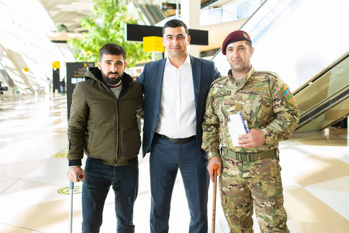 Daha 4 qazi müalicə üçün Türkiyəyə göndərilib