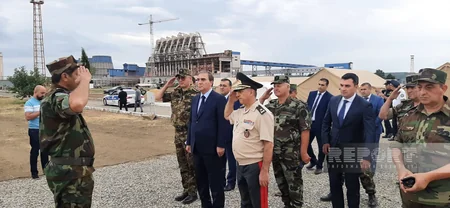 Gəncədə kompleks mülki müdafiə təlimi keçirilib