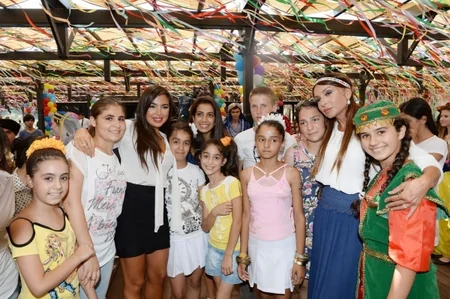 Azerbaijan’s First Lady celebrated her birthday with children