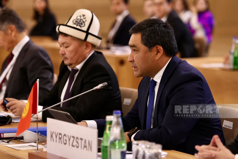 Qırğızıstan naziri SPECA ölkələrində iqtisadi artımın yollarını açıqlayıb