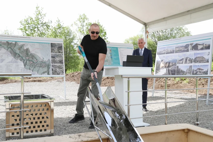 Foundation stone laid for Gorchu settlement in Lachin