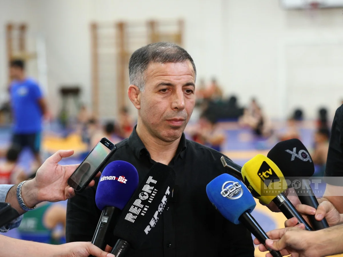 Azərbaycan millisinin böyük məşqçisi: Gimnaziyada güləşlə məşğul olanların hər biri xoş gələcək vəd edir