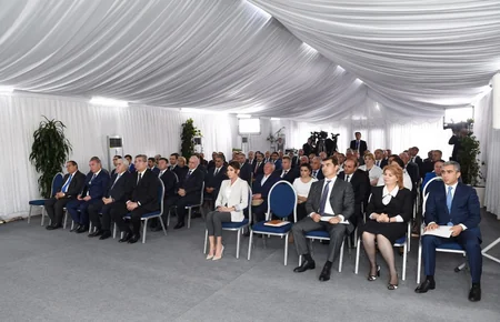 First VP Mehriban Aliyeva attends groundbreaking ceremony for residential complex for IDP families in Garadagh