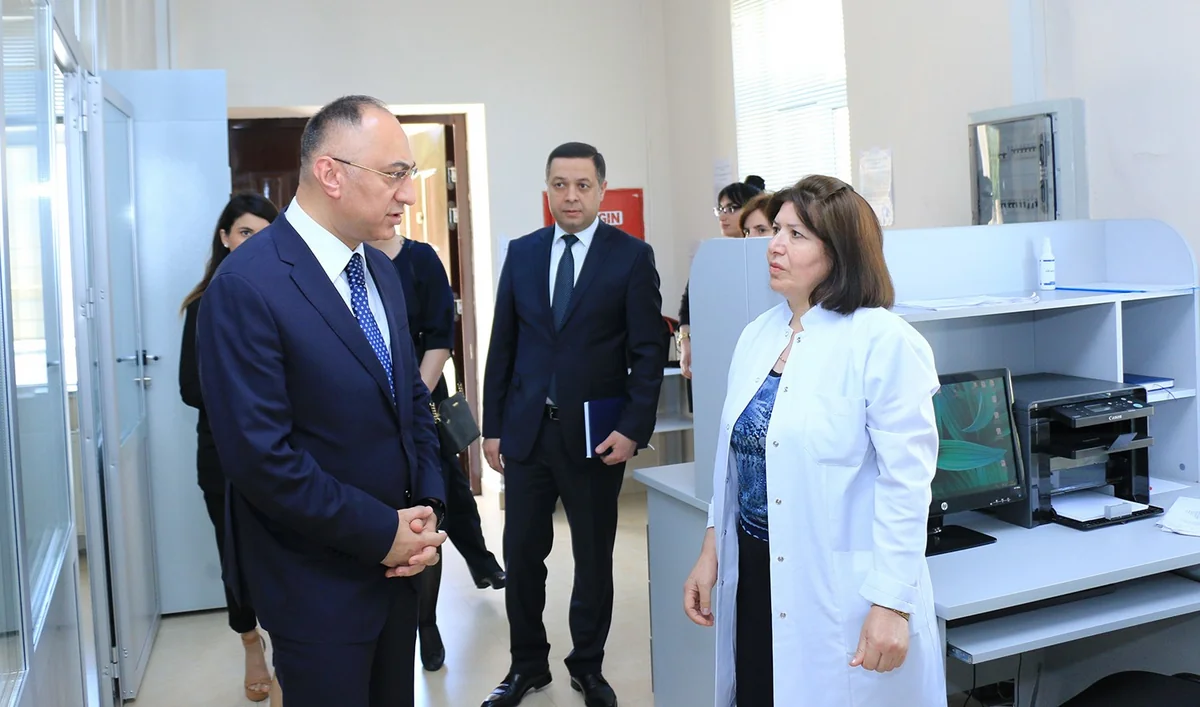 Qida Təhlükəsizliyi Agentliyinin sədri Sumqayıtda sınaq laboratoriyasına baxış keçirib