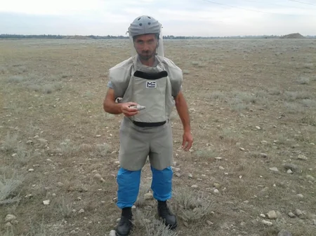 ANAMA tərəfindən 6 ədəd partlamamış hərbi sursat aşkarlanaraq götürülüb